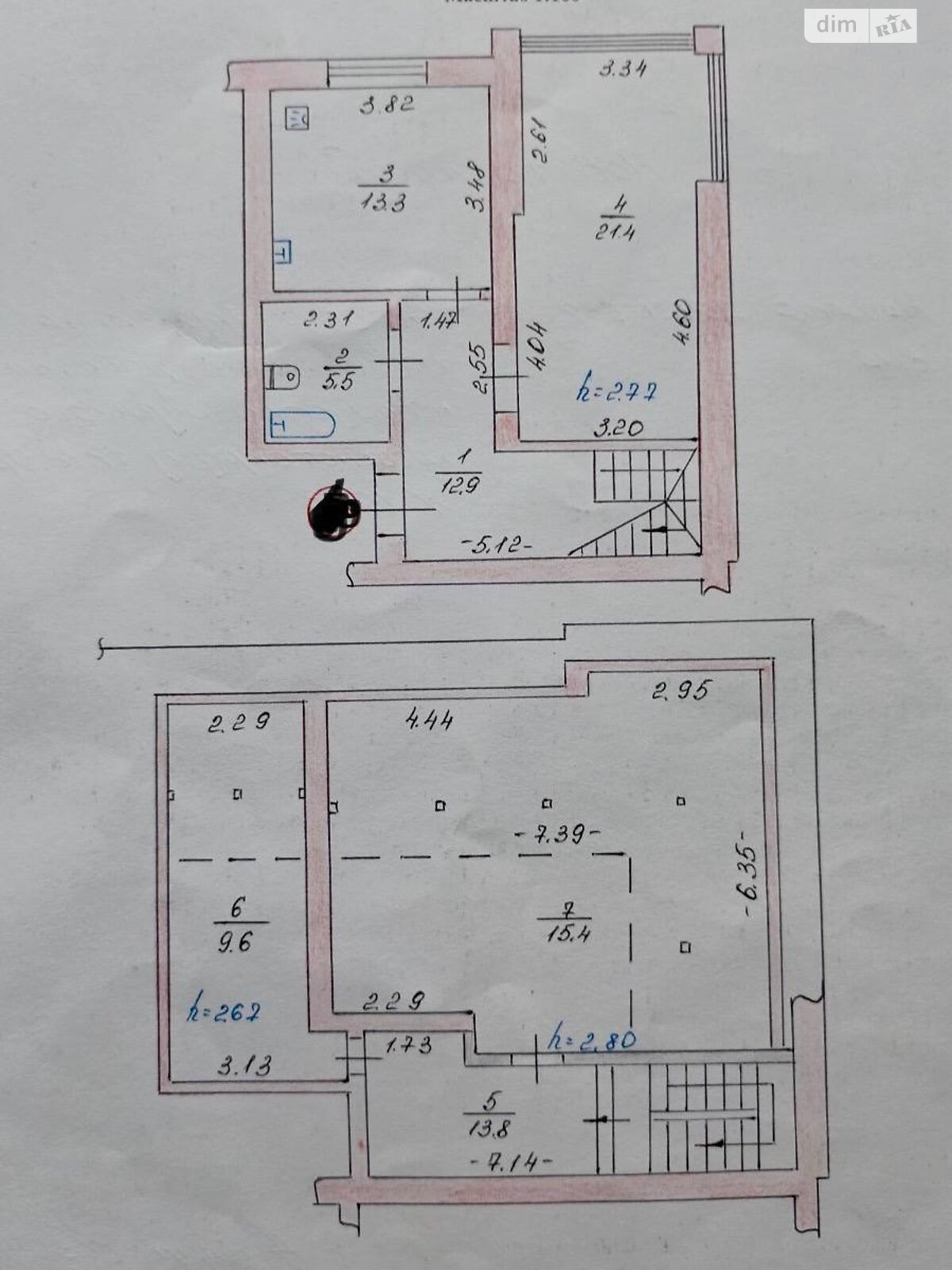 Продажа трехкомнатной квартиры в Луцке, на ул. Новочерчицкая 27А, район Кичкаревка фото 1