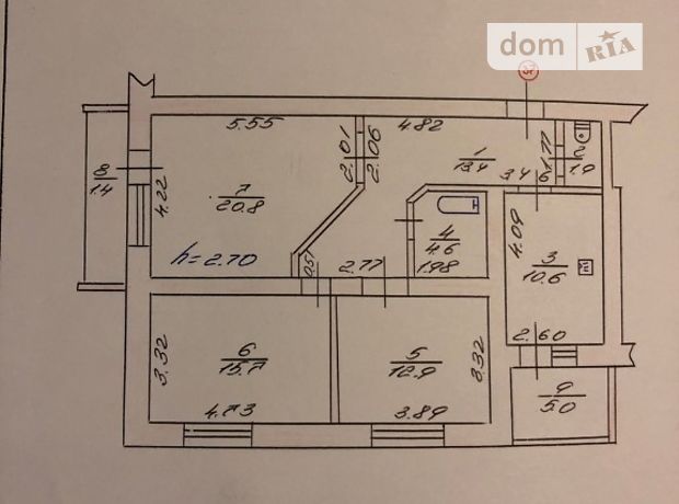 Продаж трикімнатної квартири в Луцьку на Новочерчицкая улица район Кічкарівка фото 1 Продаж трикімнатної квартири в Луцьку на Новочерчицкая улица район Кічкарівка фото 1