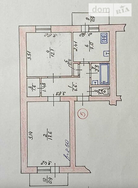 Продажа двухкомнатной квартиры в Луцке, на ул. Мира 4 район Красное фото 1 Продажа двухкомнатной квартиры в Луцке, на ул. Мира 4 район Красное фото 1