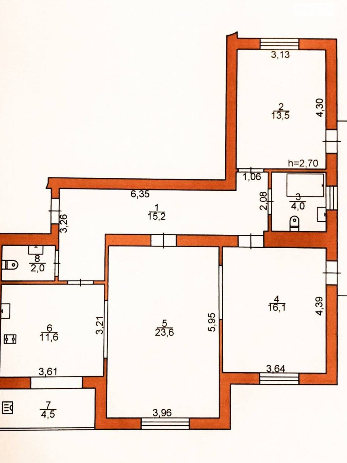 Продажа трехкомнатной квартиры в Луцке, на просп. Соборности 16В, фото 1