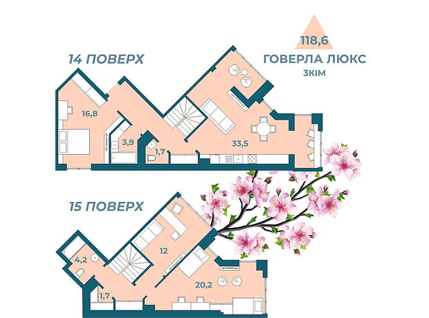 Продажа трехкомнатной квартиры в Луцке, на ул. Ровенская 4 район Центр фото 1