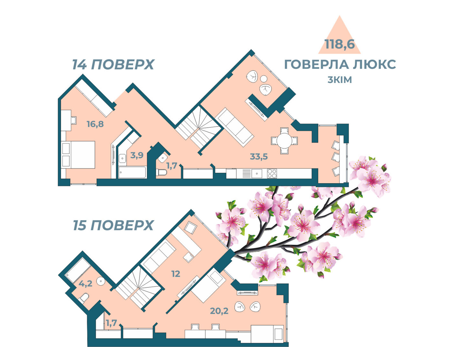 Продажа трехкомнатной квартиры в Луцке, на ул. Ровенская 4, район Центр фото 1