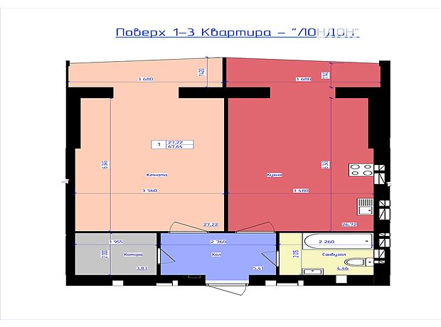 Продаж однокімнатної квартири в Луцьку на вул. Володимирська район Великий Омеляник фото 1 Продаж однокімнатної квартири в Луцьку на вул. Володимирська район Великий Омеляник фото 1