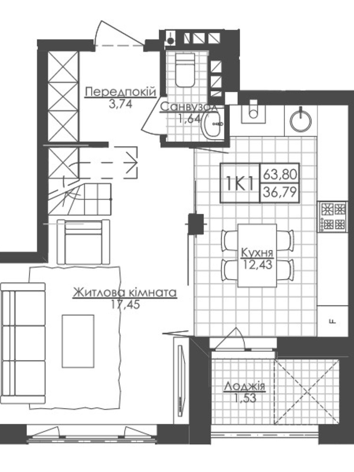 Продаж трикімнатної квартири в Львові, на вул. Стрийська 111Ж, район Франківський фото 1