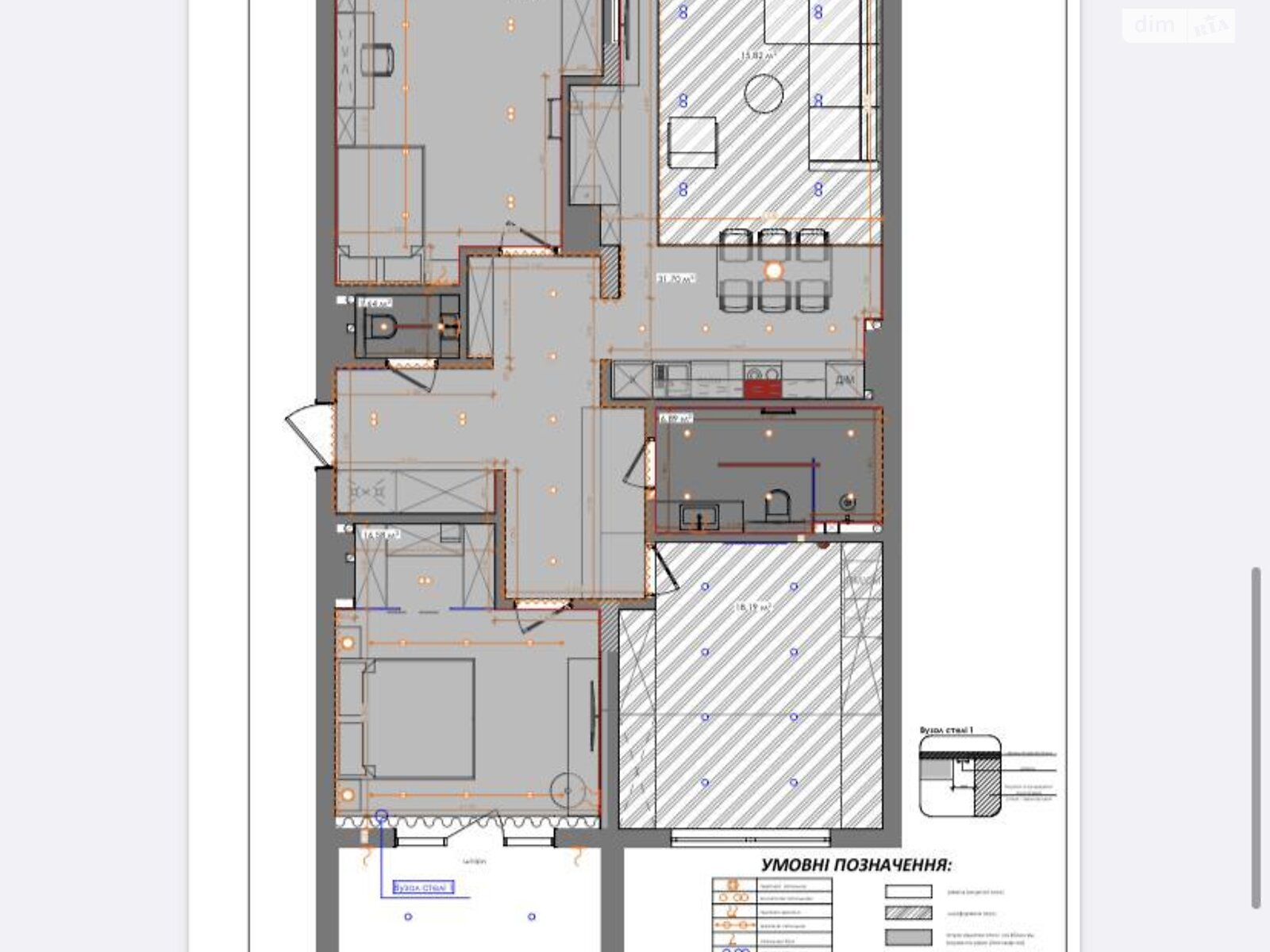 Продажа трехкомнатной квартиры в Львове, на ул. Антоновича Владимира 31А, район Франковский фото 1