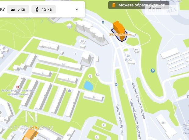 Продажа однокомнатной квартиры в Львове, на ул. Стуса Василия 51-53, район Галицкий фото 1 Продажа однокомнатной квартиры в Львове, на ул. Стуса Василия 51-53, район Галицкий фото 1