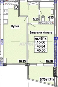 Продажа однокомнатной квартиры в Львове, на ул. Стуса Василия, район Галицкий фото 2