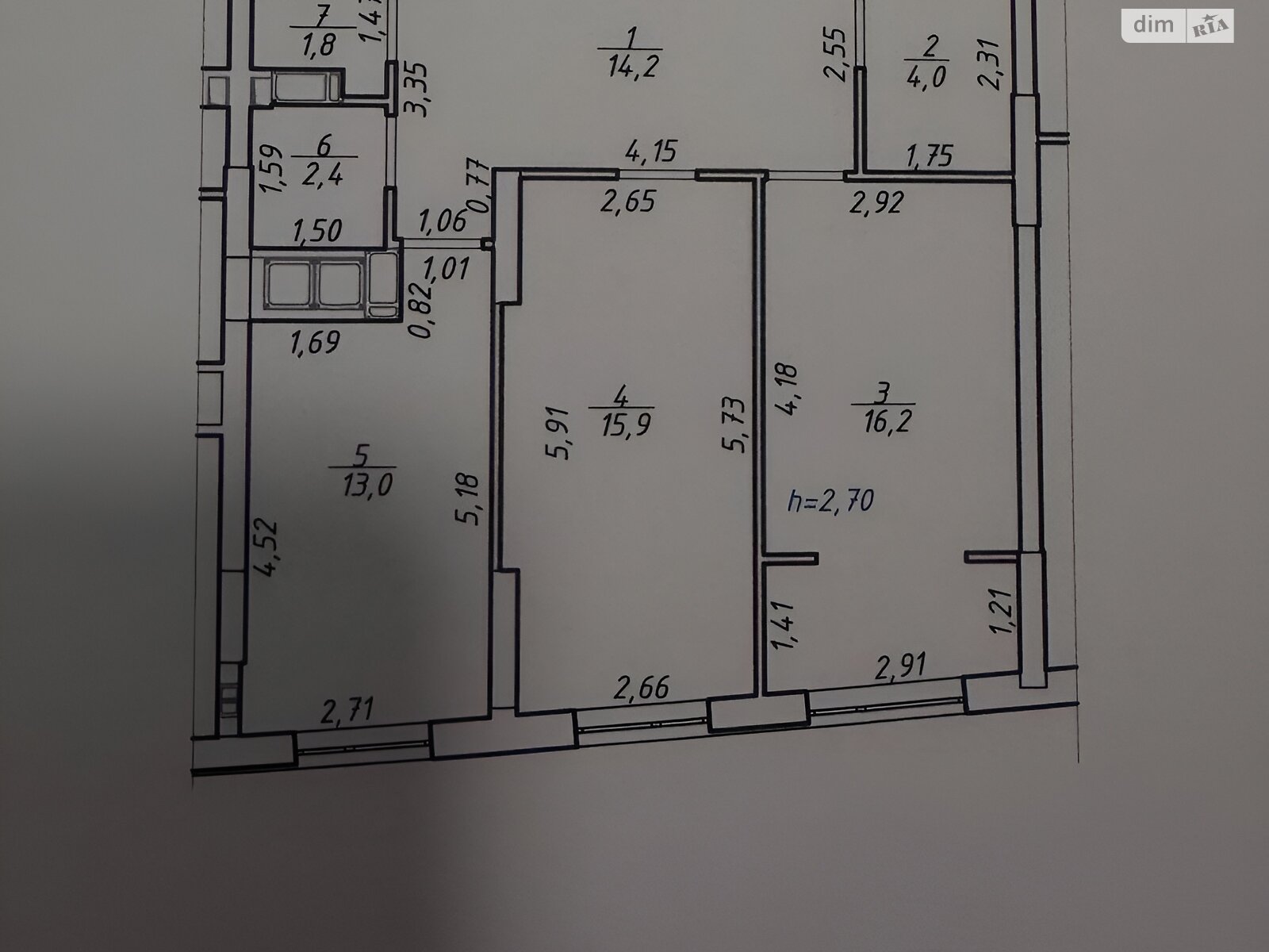 Продаж двокімнатної квартири в Львові, на вул. Бігова 17, район Кривчиці фото 1