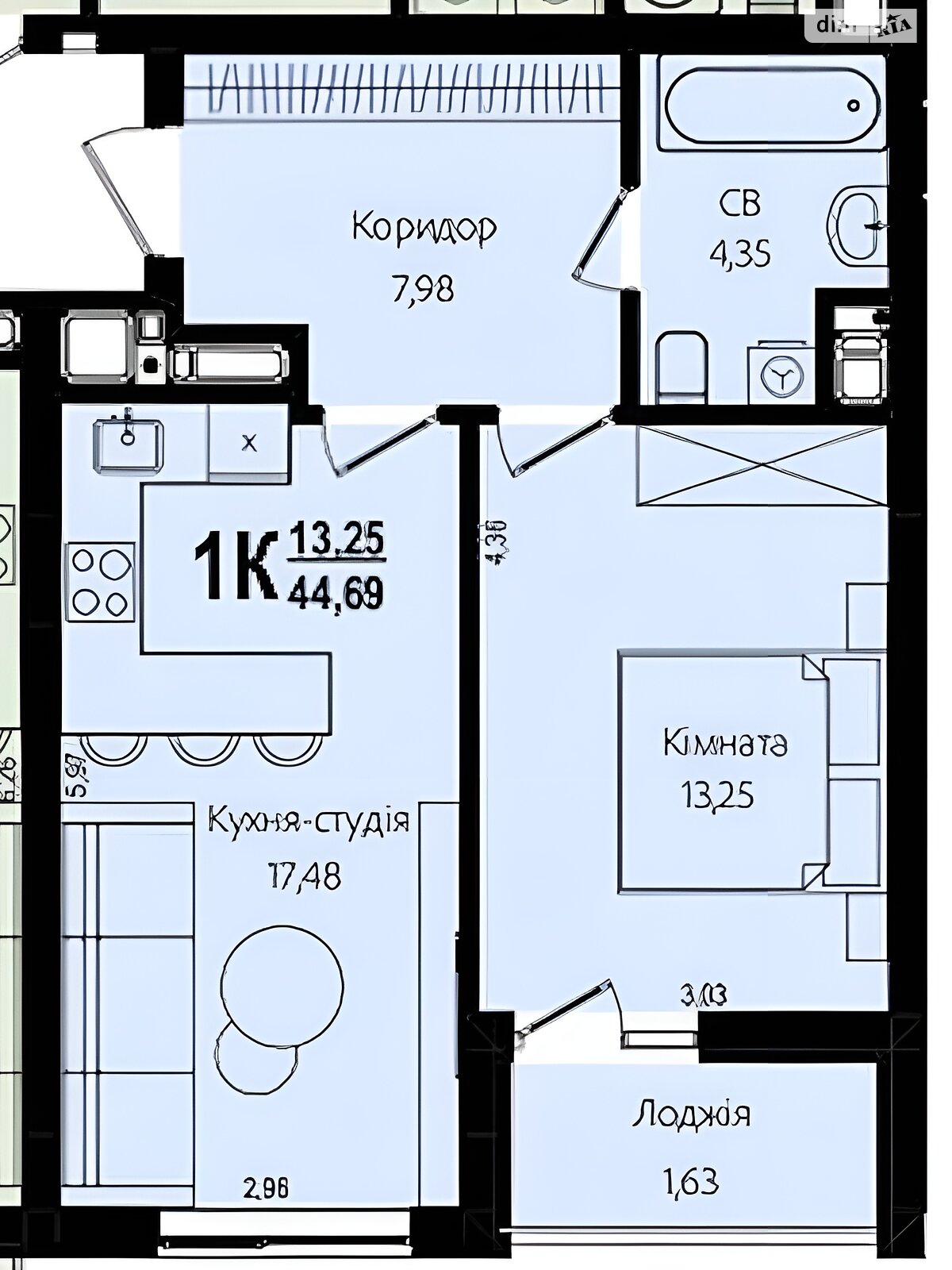 Продаж однокімнатної квартири в Львові, на вул. Роксоляни, район Левандівка фото 1 Продаж однокімнатної квартири в Львові, на вул. Роксоляни, район Левандівка фото 1