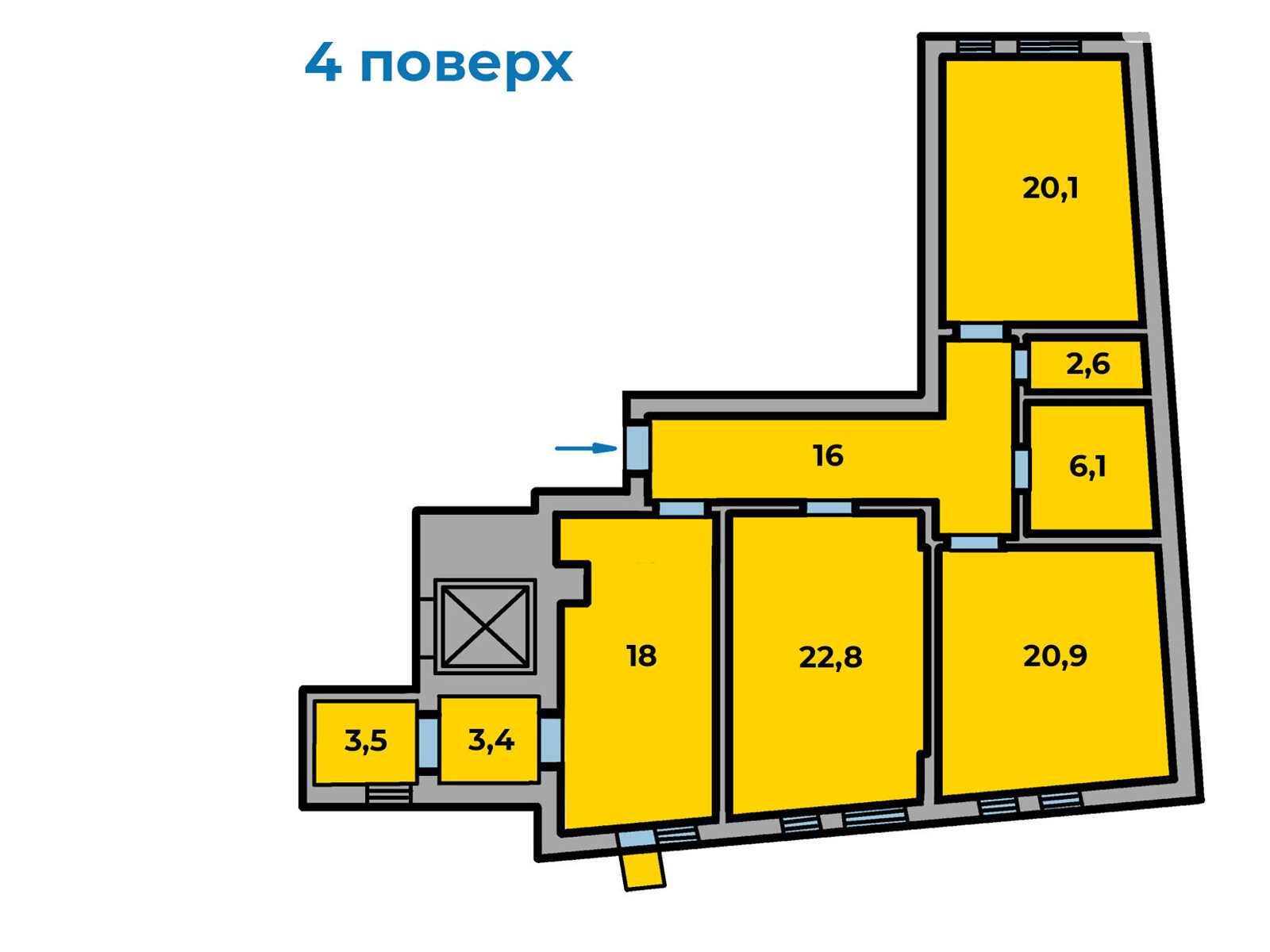 Продажа трехкомнатной квартиры в Львове, на ул. Пекарская 57Б, район Лычаков фото 1 Продажа трехкомнатной квартиры в Львове, на ул. Пекарская 57Б, район Лычаков фото 1