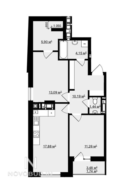 Продаж двокімнатної квартири в Львові, на вул. Некрасова 45, кв. 38, район Личаківський фото 1 Продаж двокімнатної квартири в Львові, на вул. Некрасова 45, кв. 38, район Личаківський фото 1