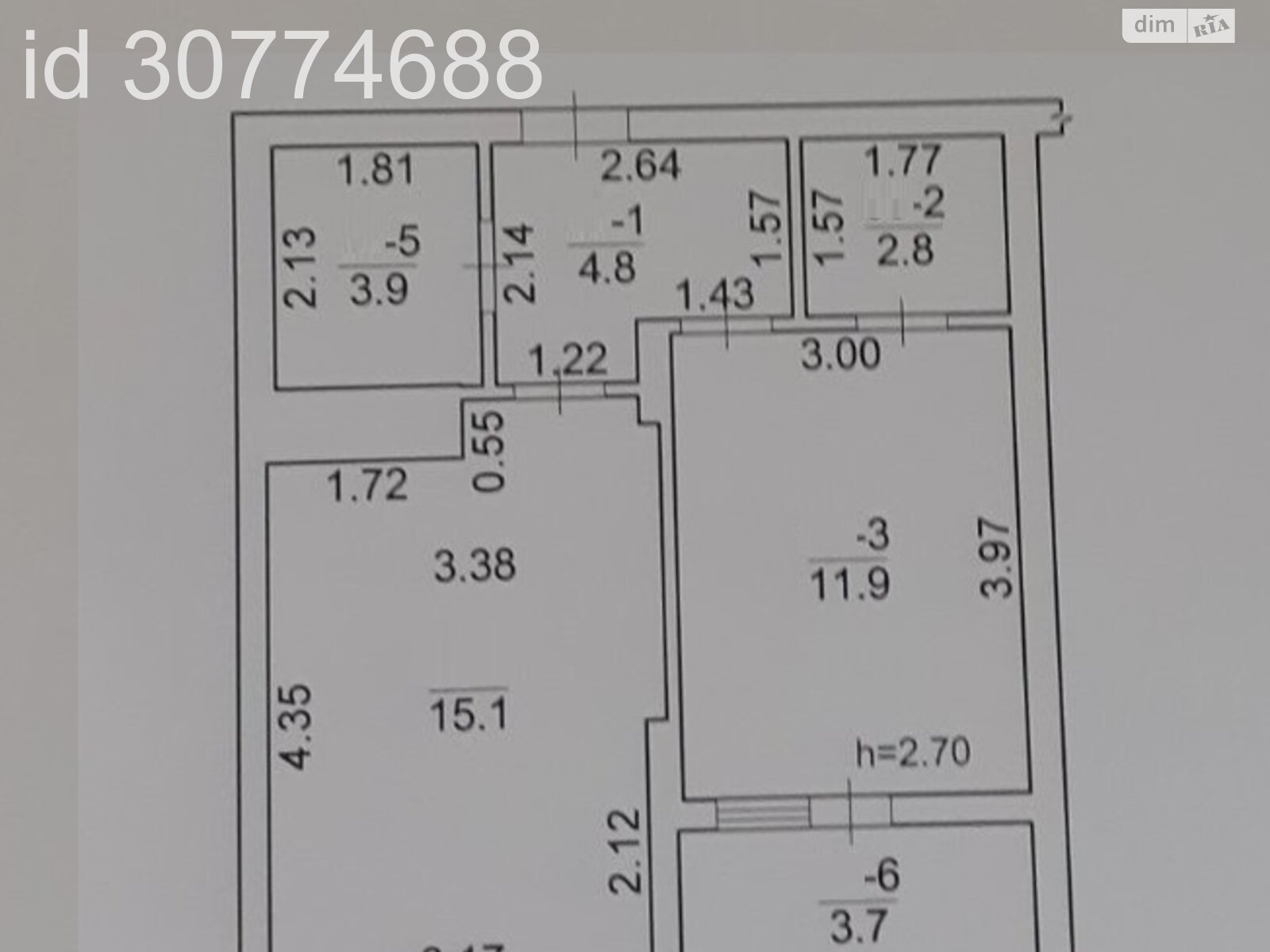 Продаж однокімнатної квартири в Львові, на вул. Пимоненка Миколи 18, район Личаківський фото 1