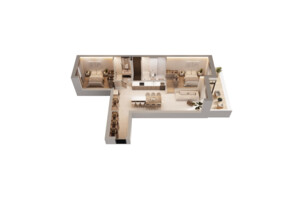 Продажа двухкомнатной квартиры в Львове, на ул. Китайская, район Майоровка фото 2