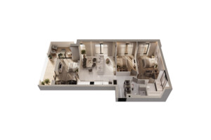 Продаж трикімнатної квартири в Львові, на вул. Китайська, район Майорівка фото 2