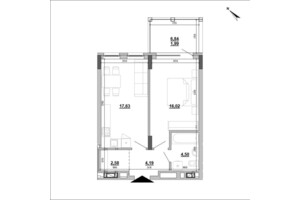 Продажа однокомнатной квартиры в Львове, на ул. Мучная 32, фото 2