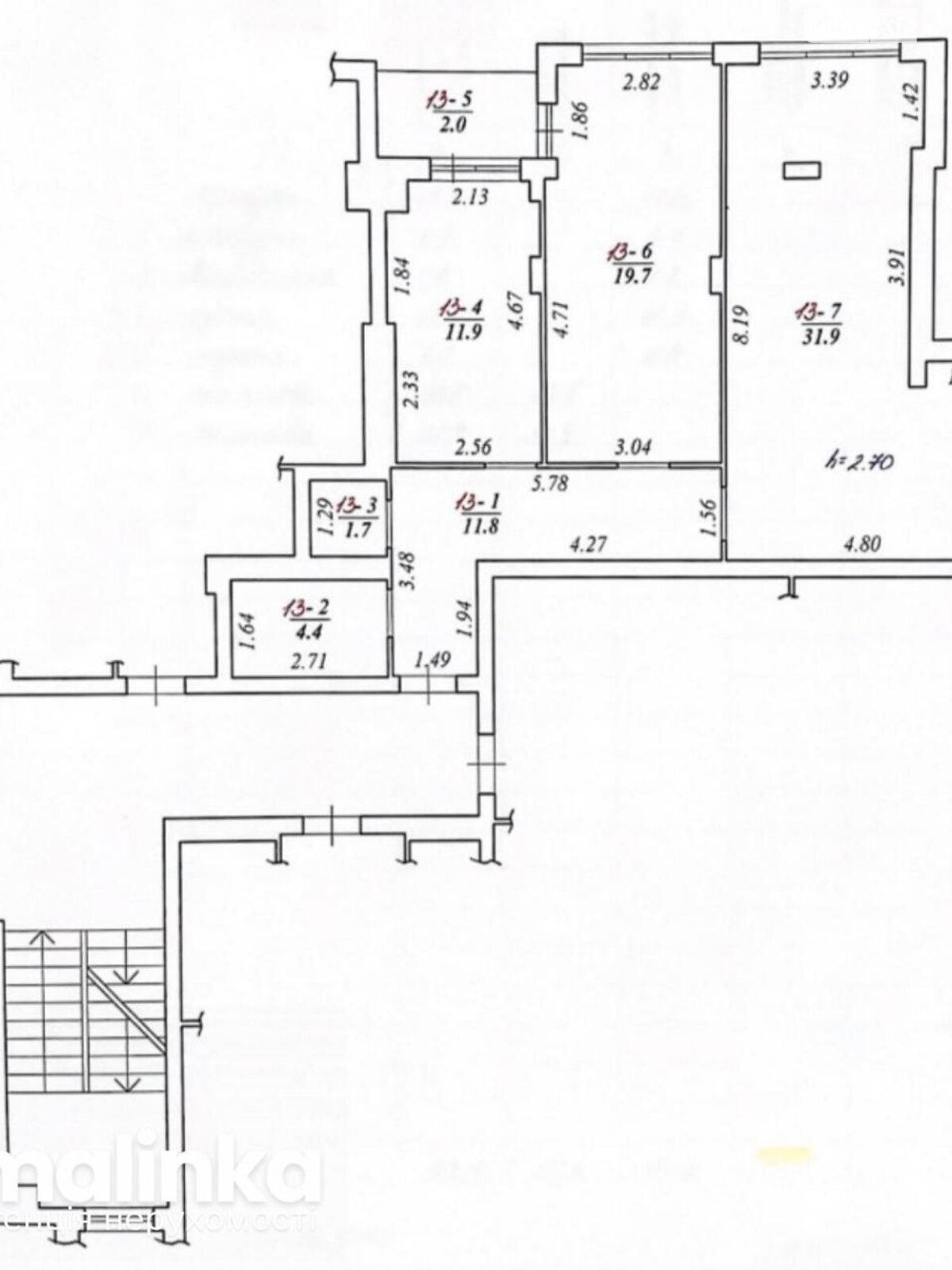 Продаж двокімнатної квартири в Львові, на вул. Шевченка Тараса 75А, район Привокзальна фото 1