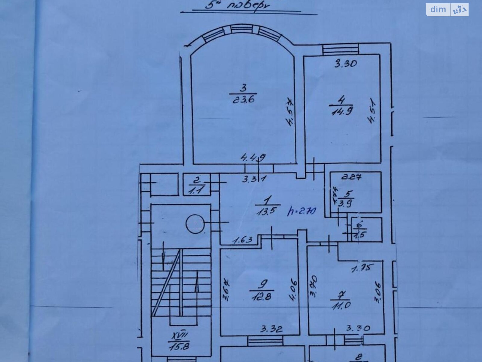 Продажа трехкомнатной квартиры в Львове, на ул. Михаила Драгана 15, кв. 22, район Санта Барбара фото 1