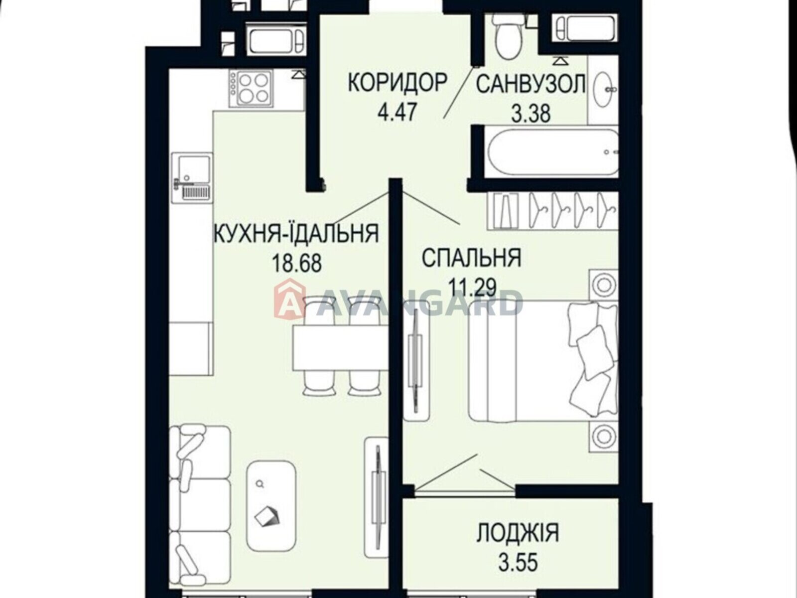 Продажа однокомнатной квартиры в Львове, на ул. Щурата, район Шевченковский фото 1