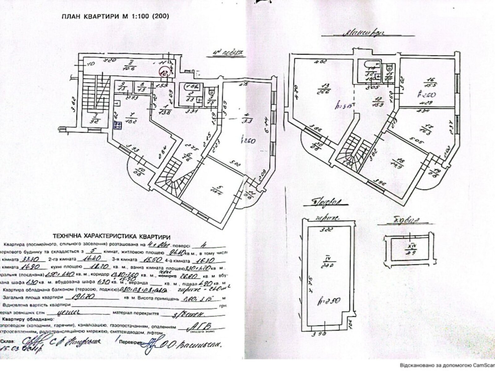 Продажа пятикомнатной квартиры в Львове, на ул. Свенцицкого Иллариона 18, район Софиевка (Галицкий) фото 1