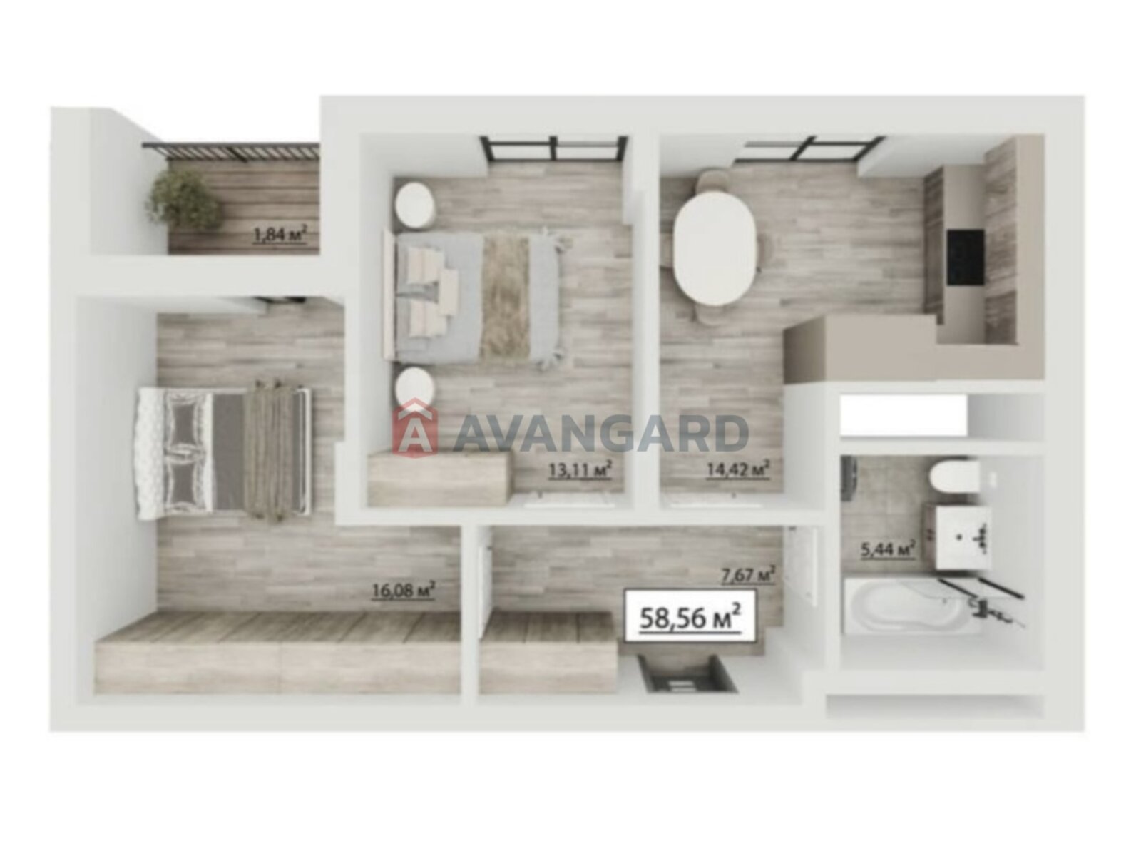 Продажа двухкомнатной квартиры в Львове, на ул. Бережанская, район Сыховский фото 1