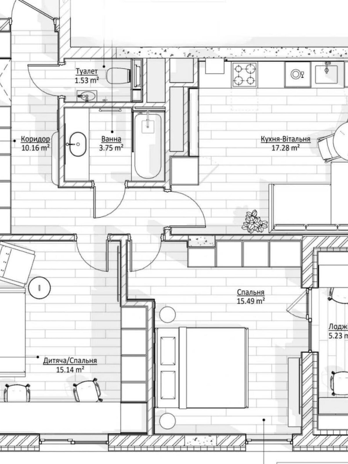 Продажа двухкомнатной квартиры в Львове, на ул. Стрыйская, район Сыховский фото 1