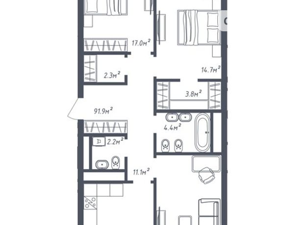 Продажа трехкомнатной квартиры в Львове, на ул. Зеленая 265, район Сыховский фото 1 Продажа трехкомнатной квартиры в Львове, на ул. Зеленая 265, район Сыховский фото 1
