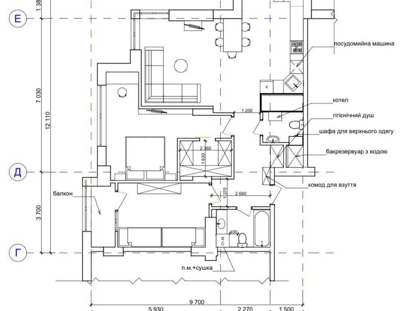 Продажа трехкомнатной квартиры в Львове, на ул. Лукаша 4А, район Вулька фото 1