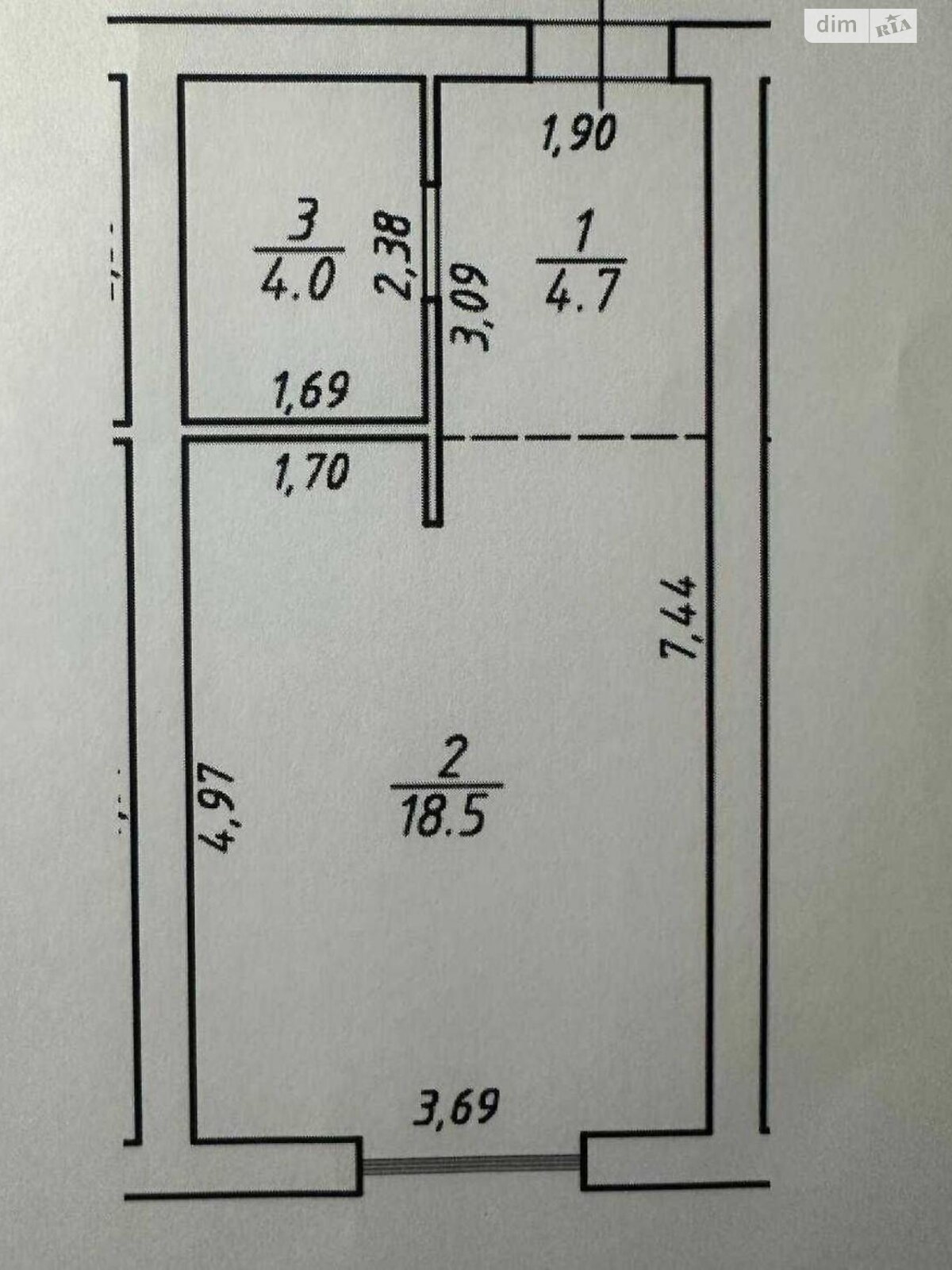 Продаж однокімнатної квартири в Львові, на вул. Рудненська, район Залізничний фото 1 Продаж однокімнатної квартири в Львові, на вул. Рудненська, район Залізничний фото 1