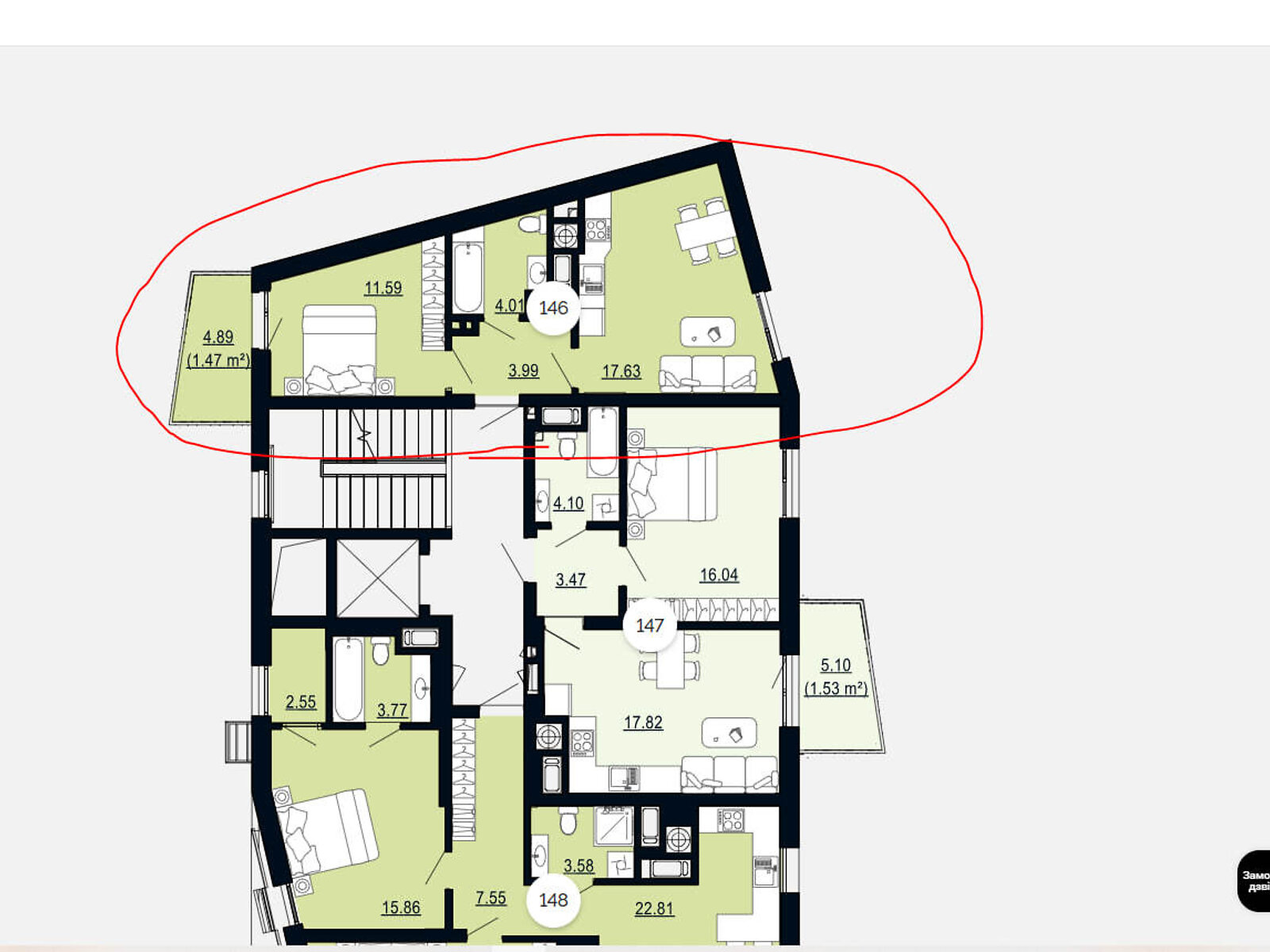 Продажа однокомнатной квартиры в Львове, на ул. Щурата, район Збоища фото 1 Продажа однокомнатной квартиры в Львове, на ул. Щурата, район Збоища фото 1