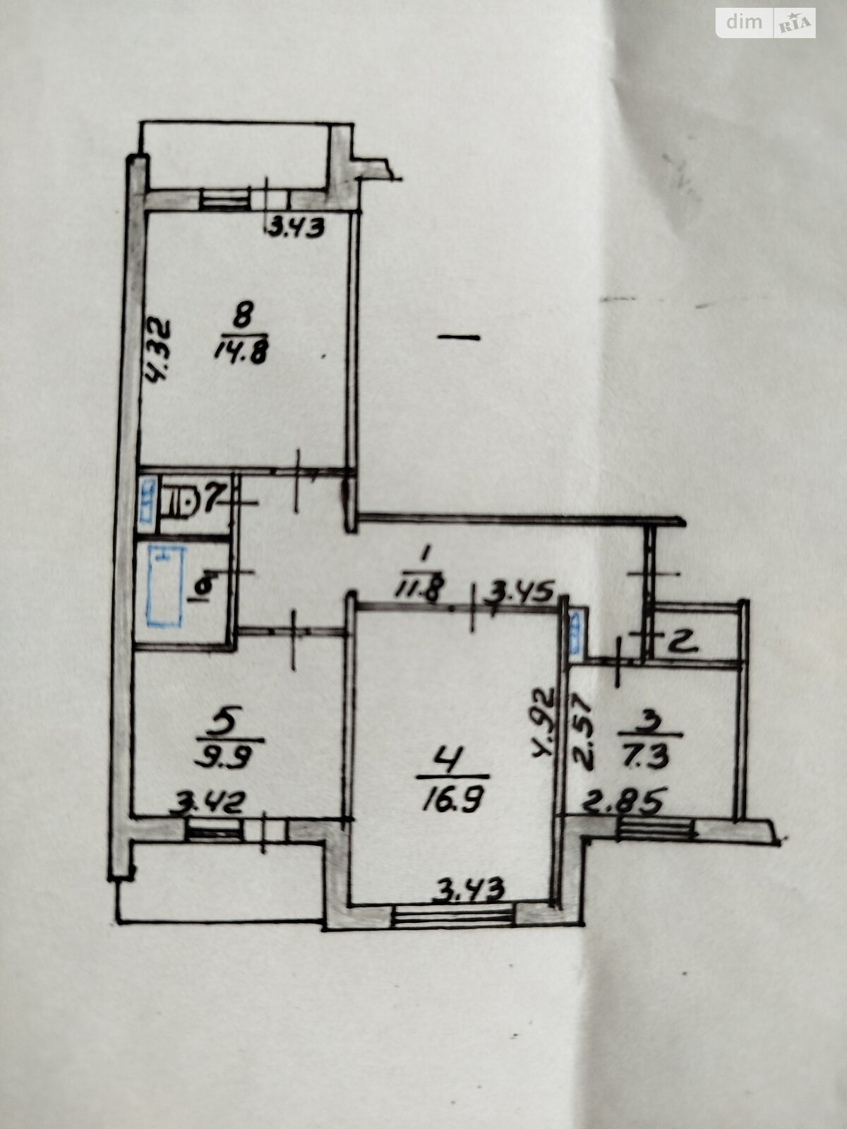 Продажа трехкомнатной квартиры в Малине, на ул. Героев Малинского Подполья 14, фото 1 Продажа трехкомнатной квартиры в Малине, на ул. Героев Малинского Подполья 14, фото 1