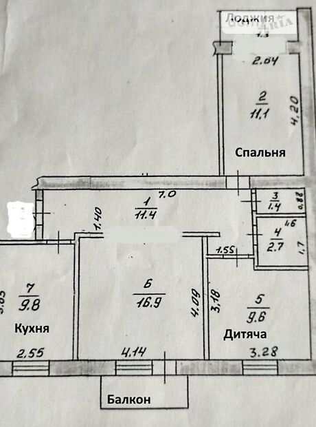 Продажа трехкомнатной квартиры в Малине, на Володимирська 26в район Малин фото 1