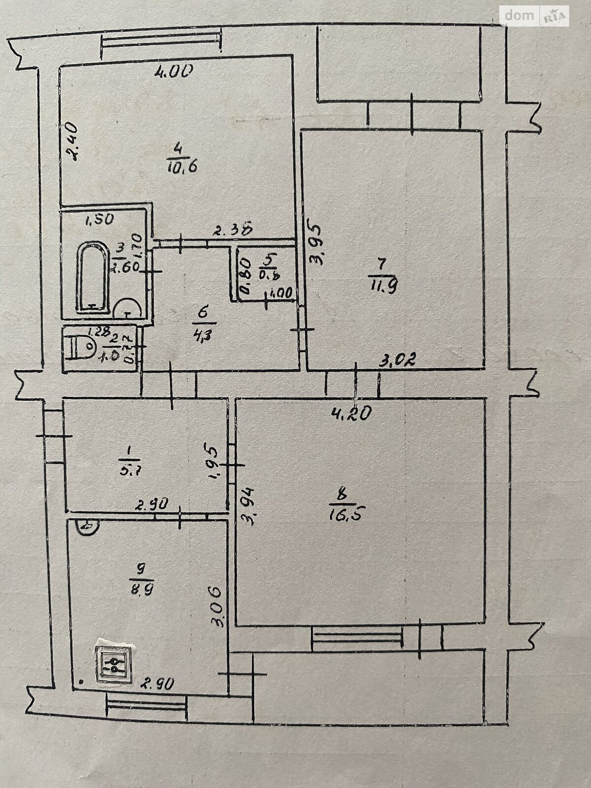 Продажа трехкомнатной квартиры в Миргороде, на ул. Гоголя 113, район Миргород фото 1