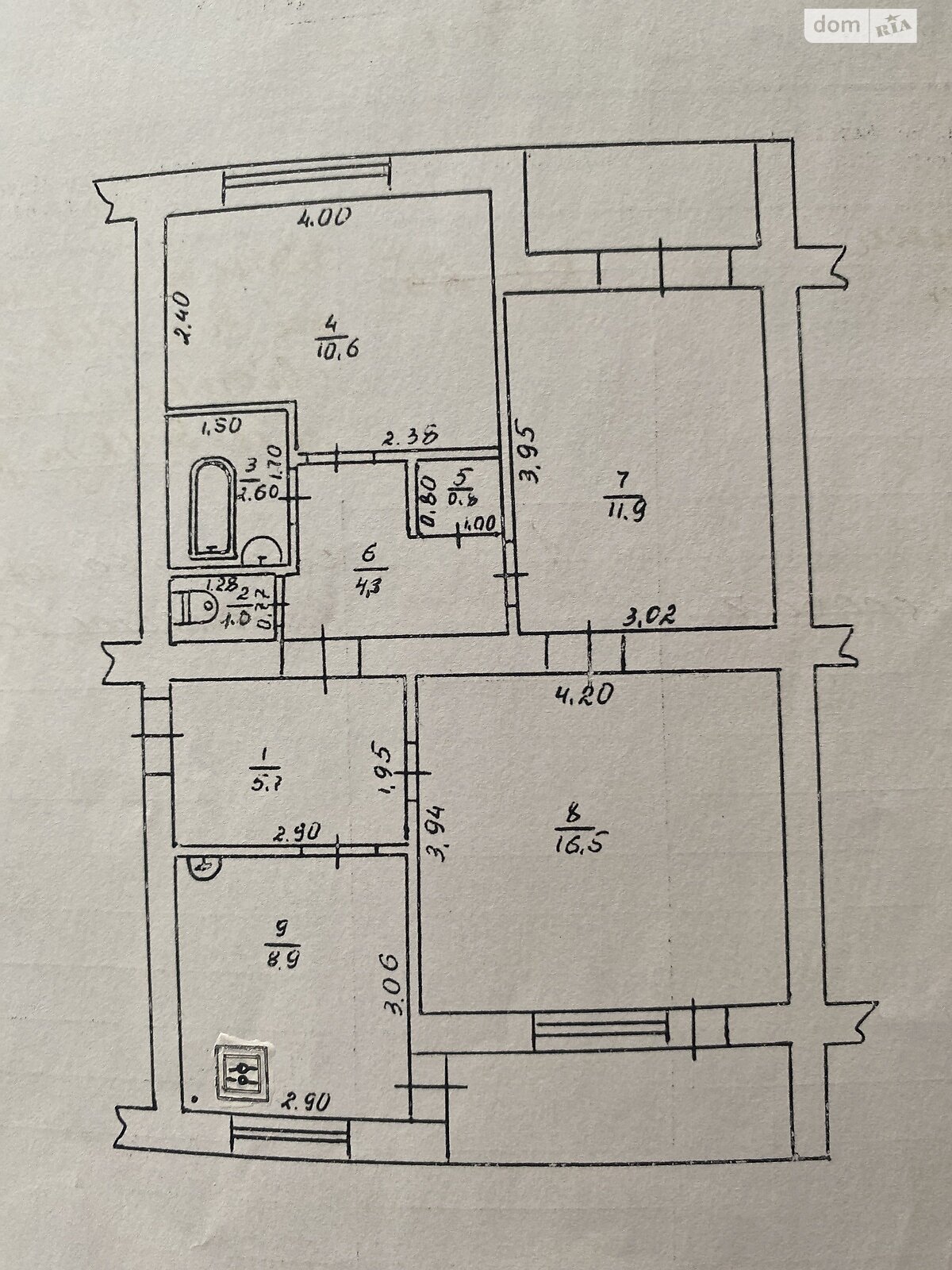 Продажа трехкомнатной квартиры в Миргороде, на ул. Гоголя 113, район Миргород фото 1