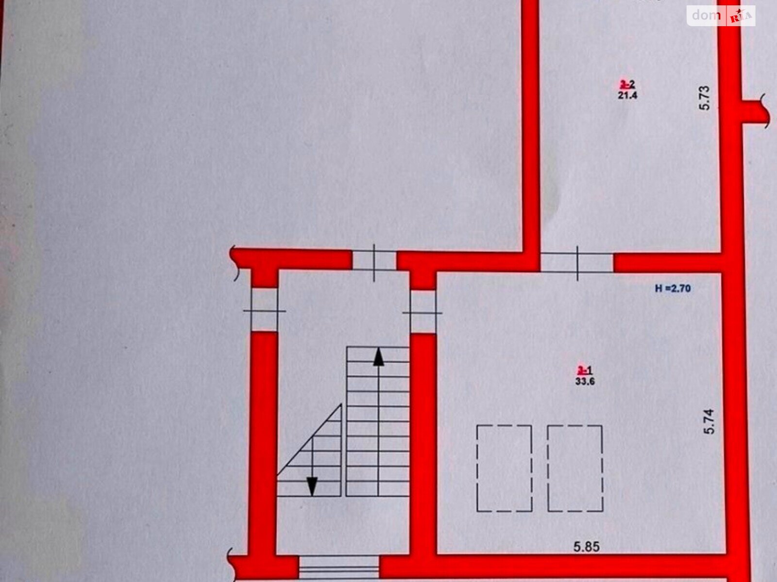 Продажа трехкомнатной квартиры в Моршине, на ул. Привокзальная 61А, кв. 55, район Моршин фото 1