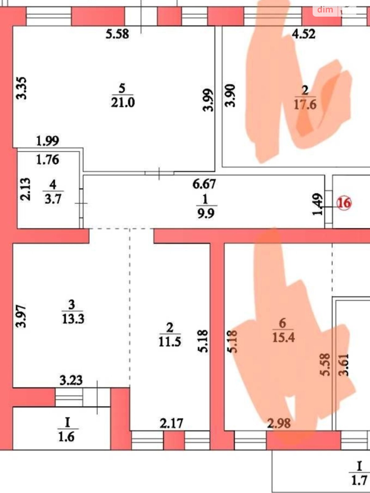 Продаж двокімнатної квартири в Мостиськах, на вул. Ярослава Мудрого 62А, кв. 17, фото 1