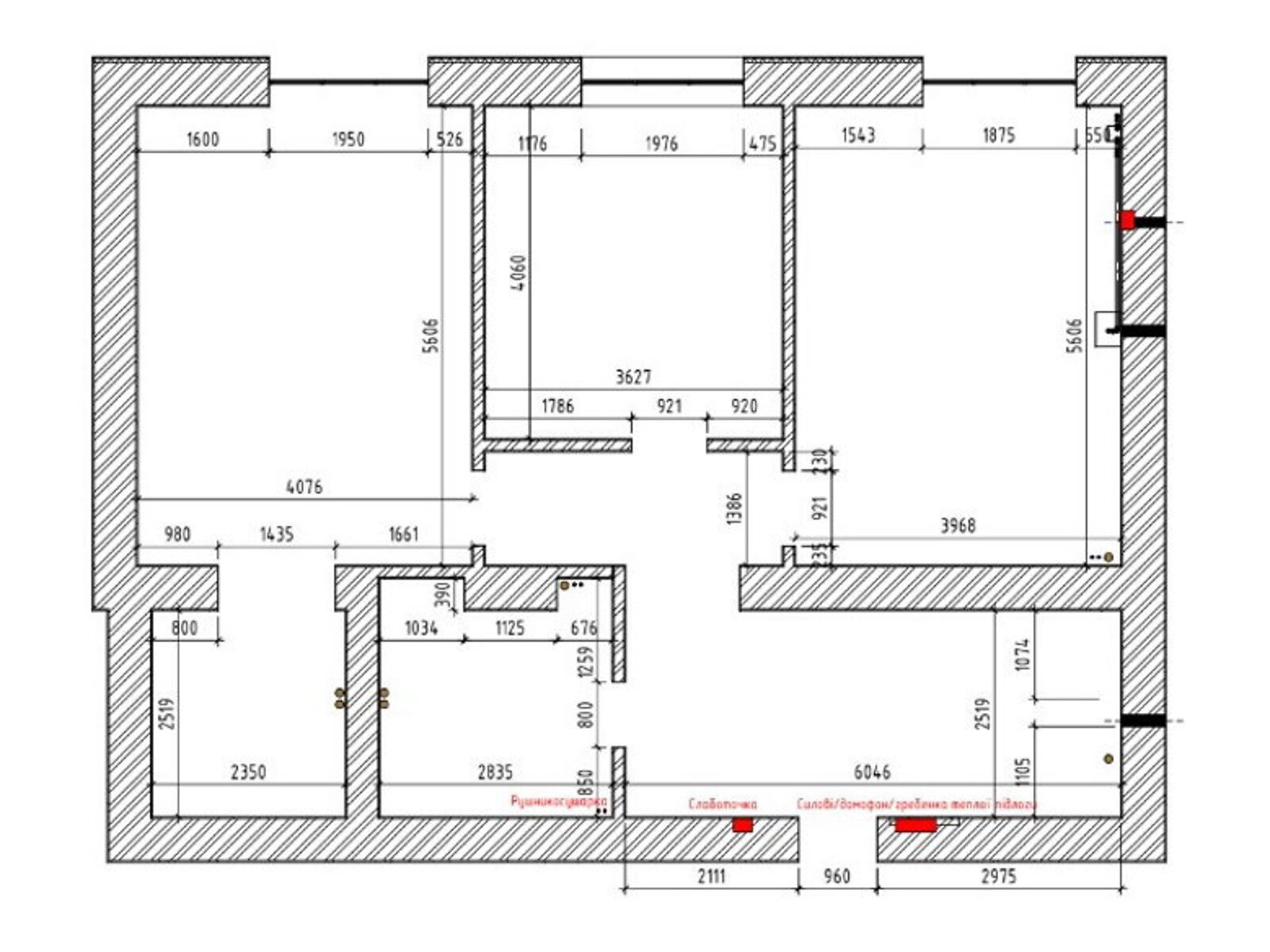 Продажа трехкомнатной квартиры в Мукачеве, на ул. Парковая 35Б, район Центр фото 1