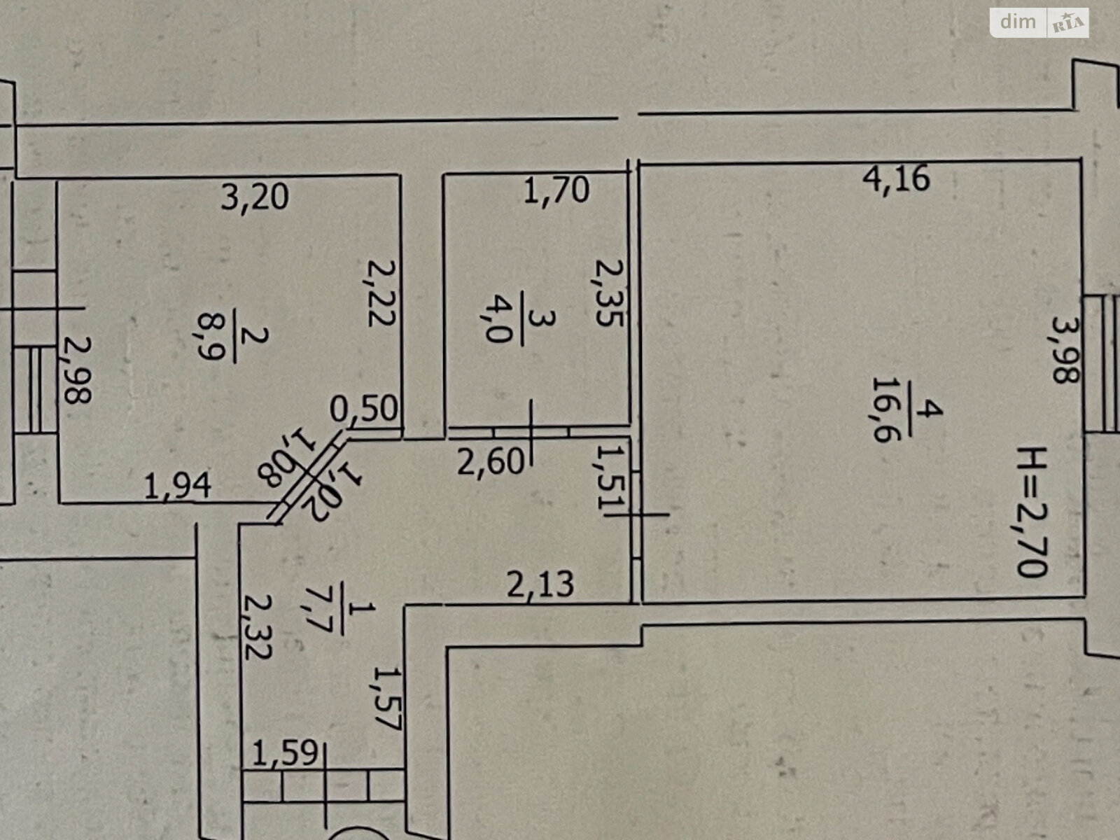 Продажа однокомнатной квартиры в Немишаево, на ул. Ярослава Мудрого 58, кв. 175, фото 1