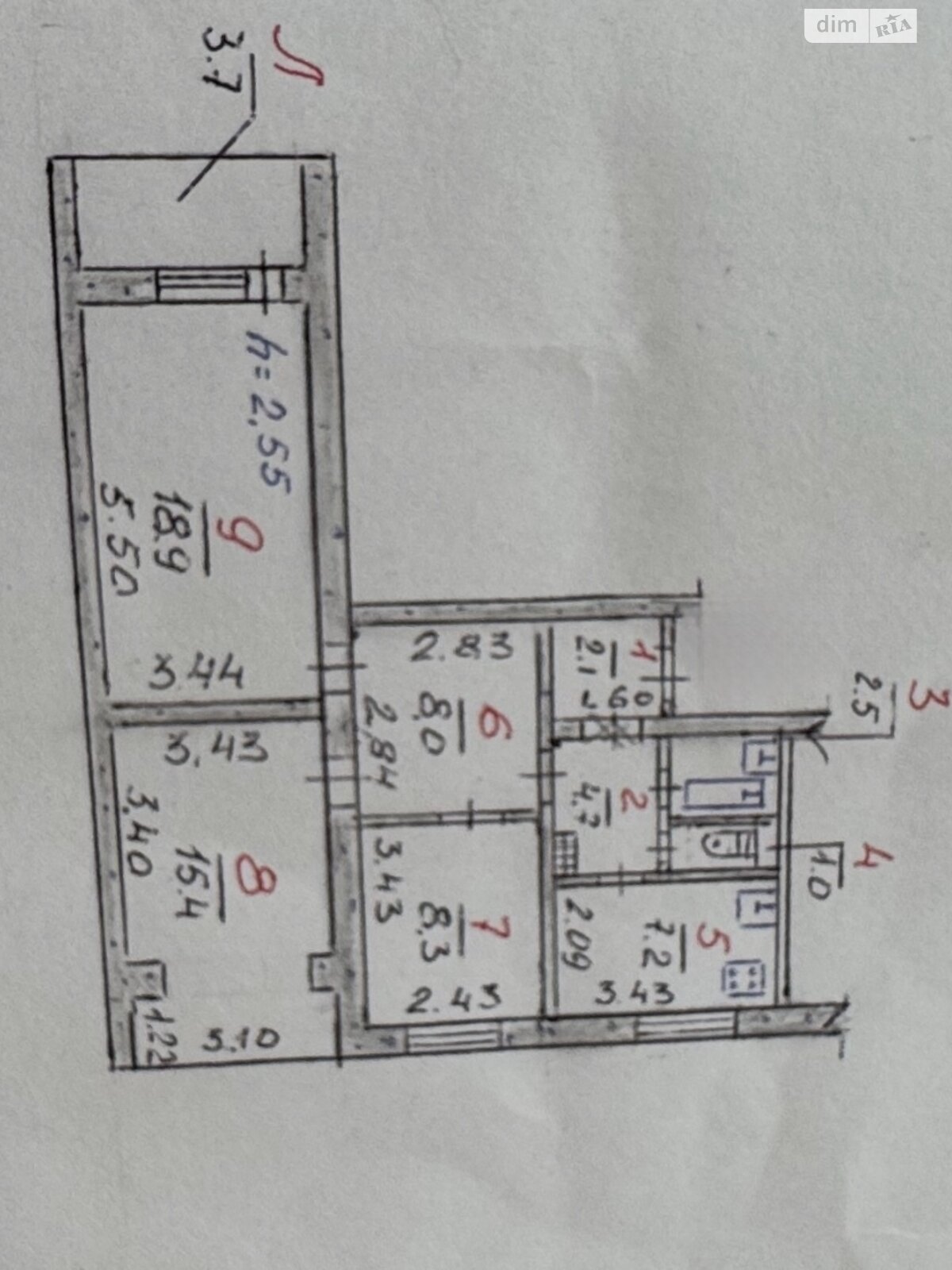 Продажа трехкомнатной квартиры в Николаеве, на шоссе Херсонское, район Ингульский фото 1