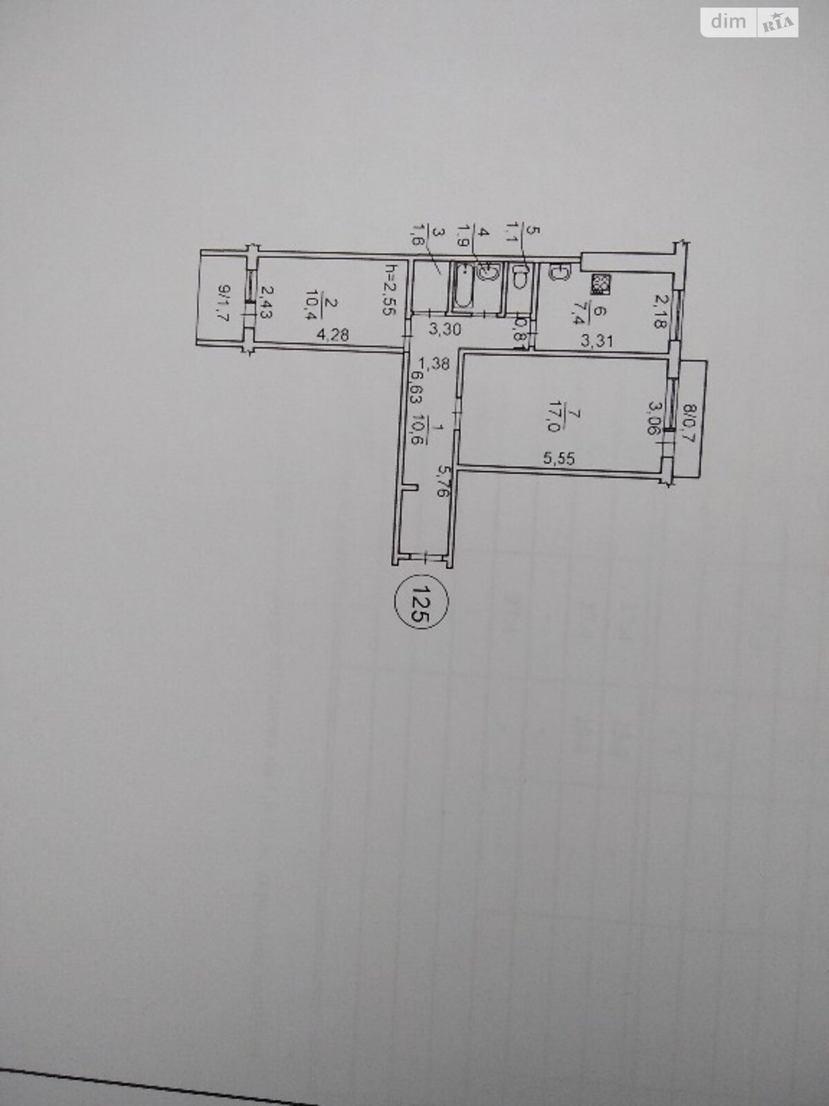 Продажа двухкомнатной квартиры в Николаеве, на ул. Космонавтов, кв. 125, район Ингульский фото 1