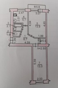 Продаж двокімнатної квартири в Миколаєві, на вул. Космонавтів, район Інгульський фото 2