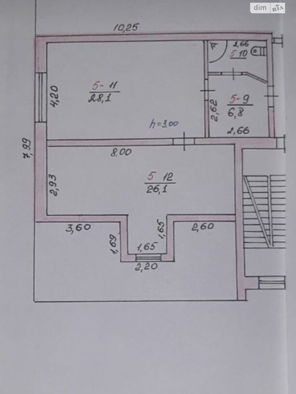 Продаж п`ятикімнатної квартири в Миколаєві, на вул. Лінія 9-а, район Інгульський фото 1