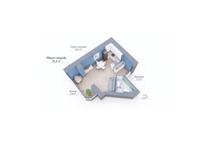 Продажа однокомнатной квартиры в Николаеве, на ул. Курортная 7В/7, район Лески фото 2