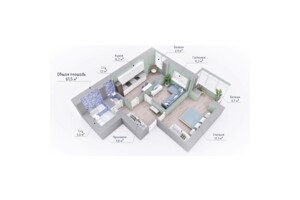 Продажа двухкомнатной квартиры в Николаеве, на ул. Курортная 7В/7, район Лески фото 2