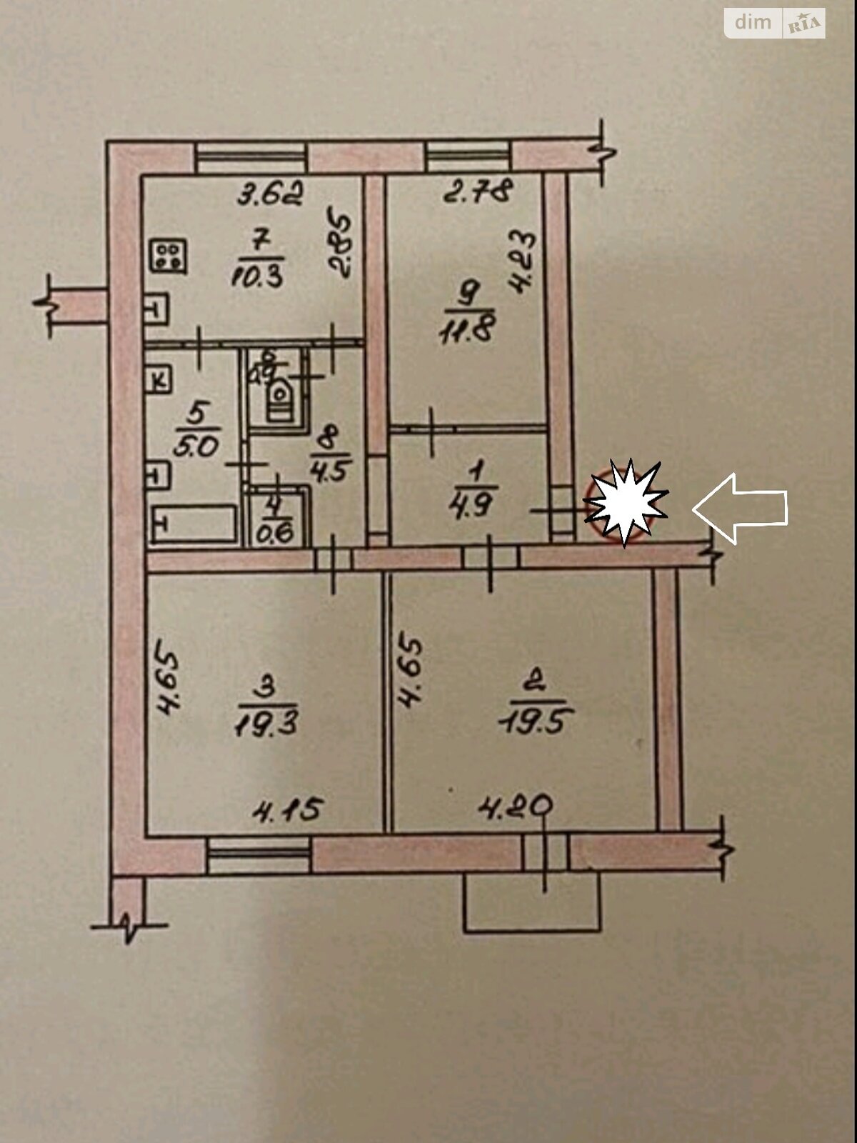 Продажа трехкомнатной квартиры в Николаеве, на ул. Леваневского, район Лески фото 1