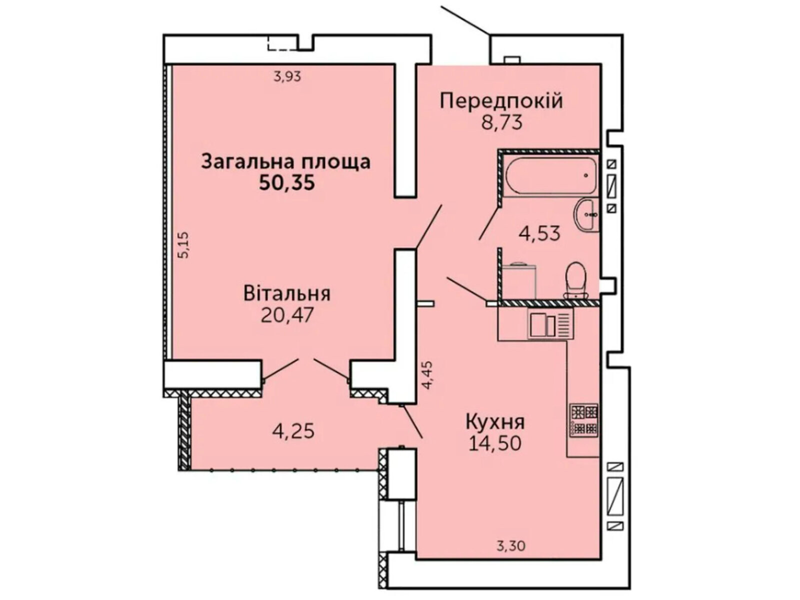 Продаж однокімнатної квартири в Миколаєві, на вул. Леваневців 30/3, фото 1