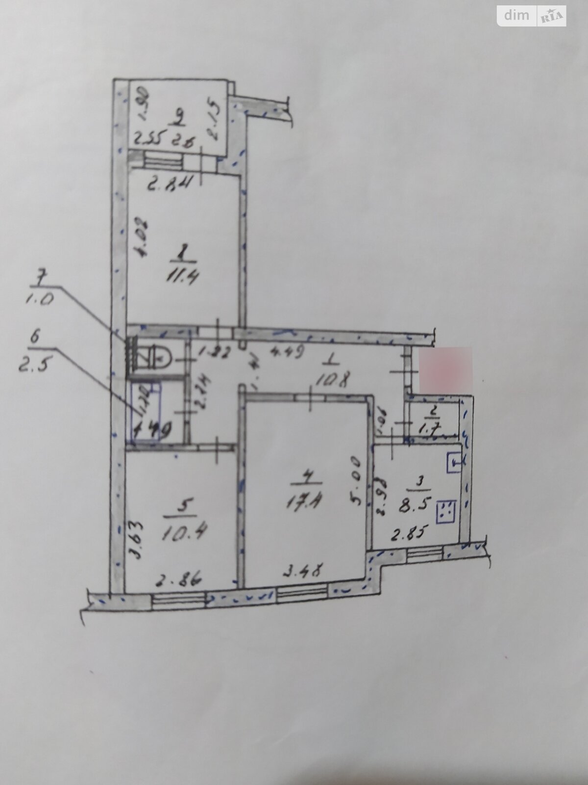 Продаж трикімнатної квартири в Миколаєві, на вул. Озерна, район Намив фото 1