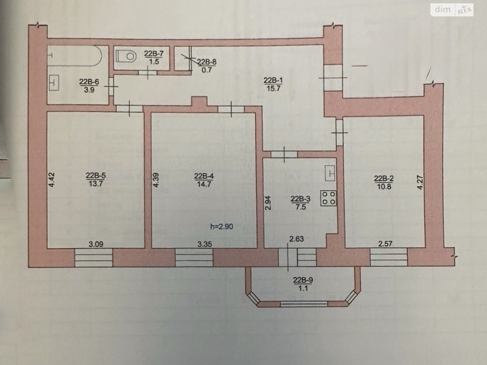 Продаж трикімнатної квартири в Миколаєві, на вул. Благовісного, район Сухий фонтан фото 1