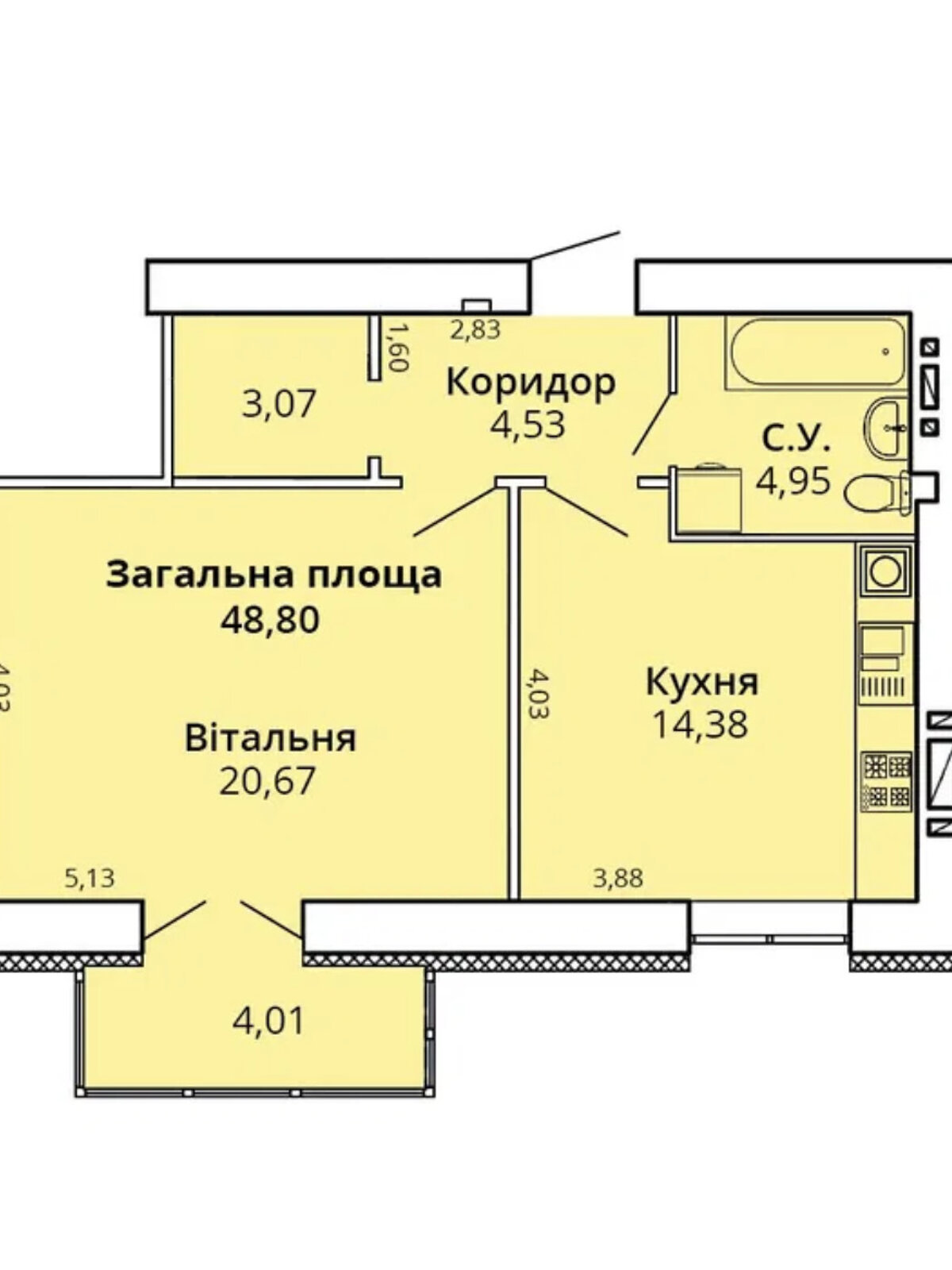 Продаж однокімнатної квартири в Миколаєві, на вул. Чкалова (Центр) 96/3, район Центральний фото 1