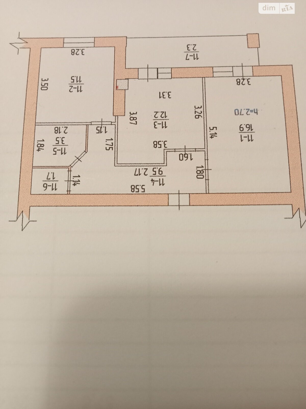 Продаж двокімнатної квартири в Миколаєві, на просп. Героїв України 20К, кв. 11, район Центральний фото 1