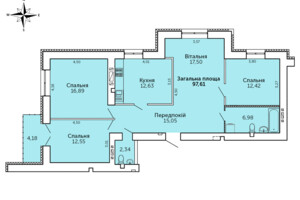 Продаж чотирикімнатної квартири в Миколаєві, на вул. Леваневців 30/10, район Заводський фото 2 Продаж чотирикімнатної квартири в Миколаєві, на вул. Леваневців 30/10, район Заводський фото 2